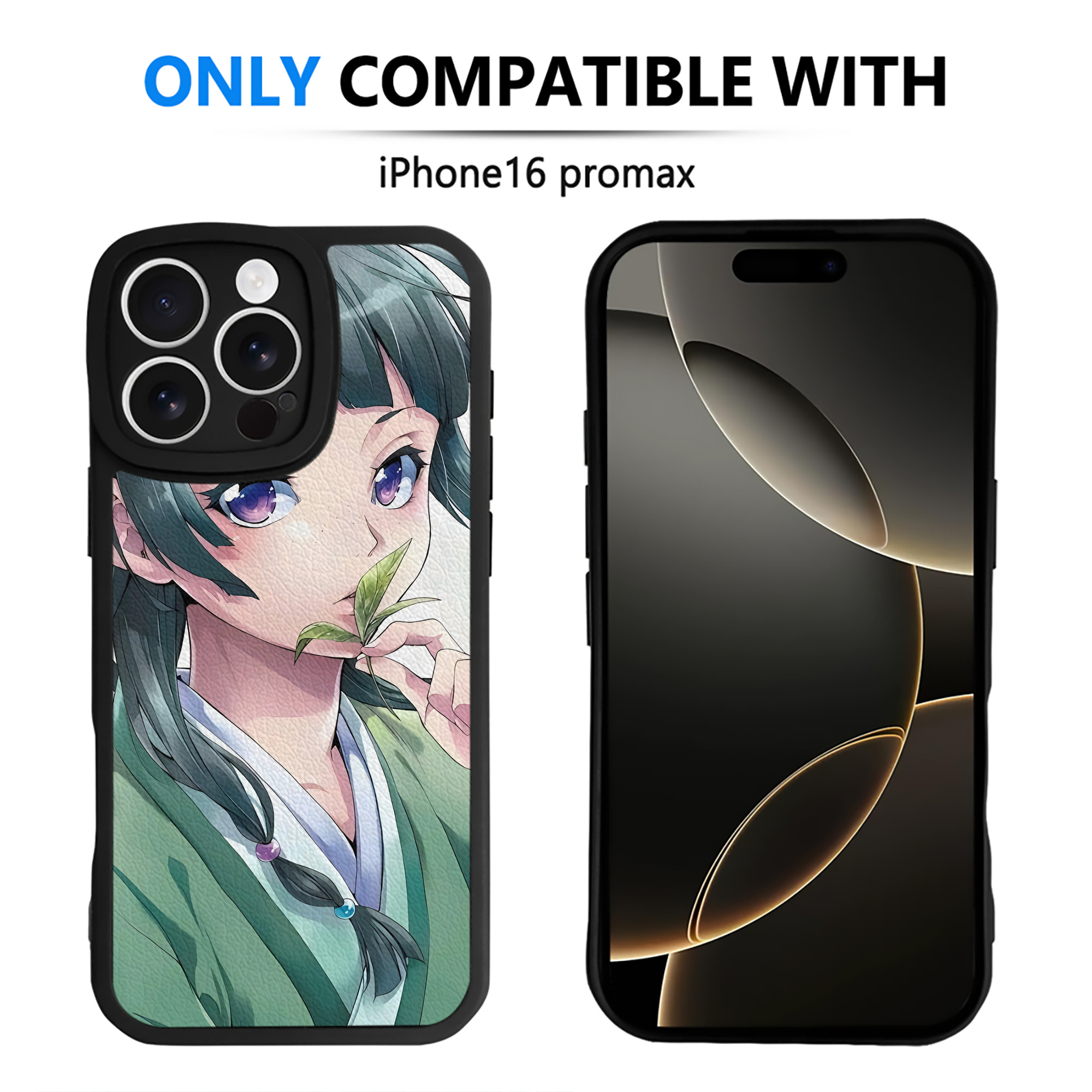 薬屋のひとりごと The Apothecary Diaries 【iPhone 16シリーズ対応】シリコンスマホケース（レザー調） 材質：シリコン
